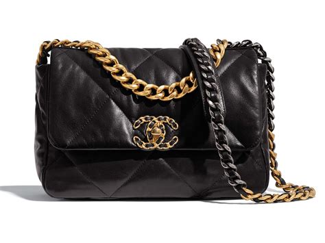 chanel 19 torebka|Chanel 19 flap bag.